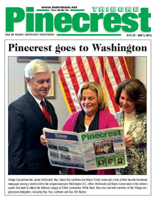 Pinecrest Goes to Washington